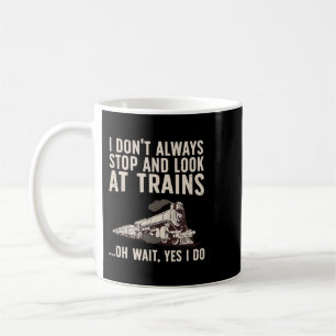 Caneca De Café Comboios legal Para Homens Coletores De Comboio De