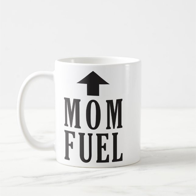 Caneca De Café Combustível da mamãe (Esquerda)