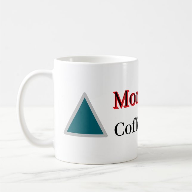Caneca de Café "Combustível de Mãe" (Esquerda)