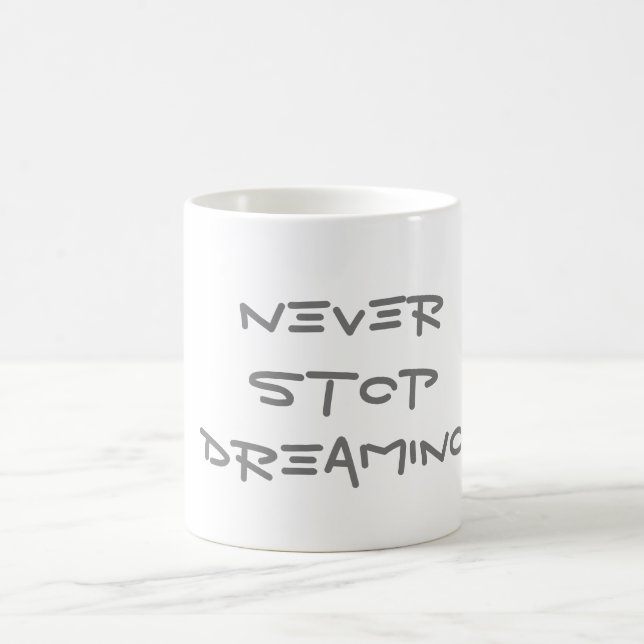 Caneca De Café Combustível para Sonhos (Centro)