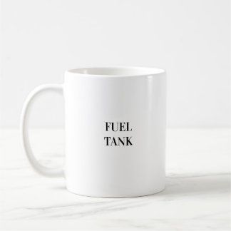 Caneca De Café Combustível Tanque Funny Energy Coffee Mug
