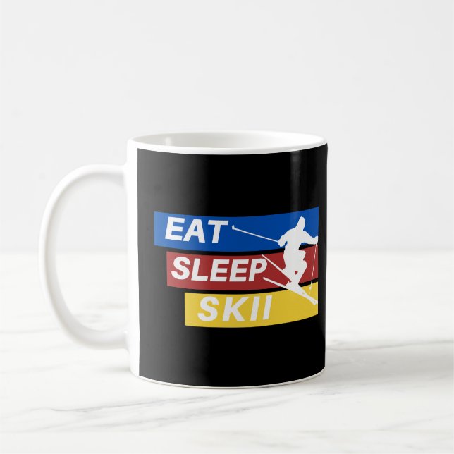 Caneca De Café Come Sleep Skii Baby (Esquerda)