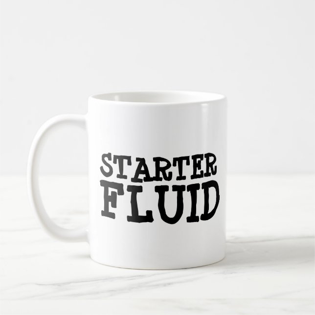 CANECA DE CAFÉ COMEÇAR A ENGRAÇAR DE CAFÉ COM FLUIDO (Esquerda)