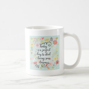 Caneca De Café Comece viver seus sonhos