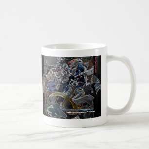 Caneca De Café começo do motocross, eu preciso um reparo,