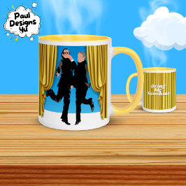 Caneca De Café Comédia Clássica de Morecambe e Wise Coffee Mug BB