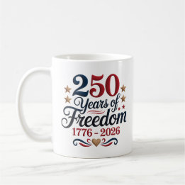 Caneca De Café Comemoração do 250º Aniversário da América