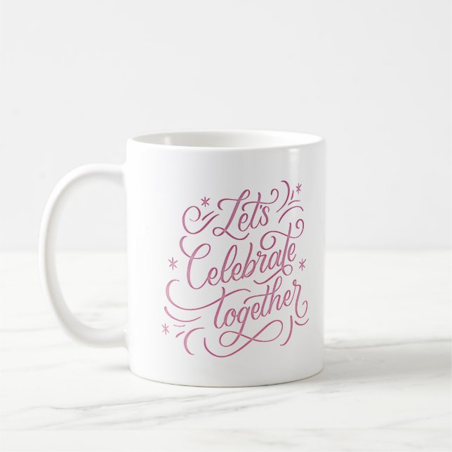 Caneca De Café comemoração do vamos juntos (Esquerda)
