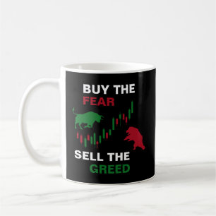 Caneca De Café Comerciante de ações