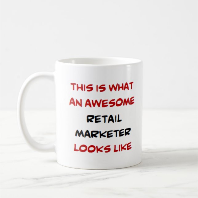 Caneca De Café comerciante de varejo, incrível (Esquerda)