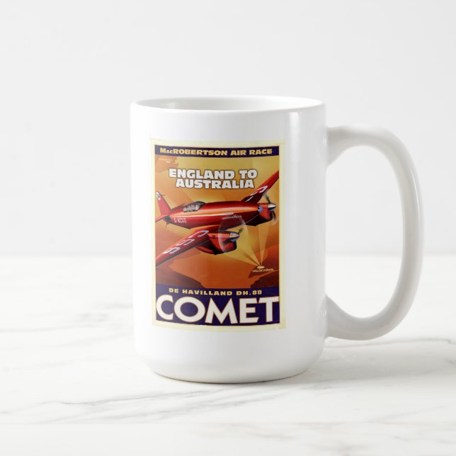 Caneca De Café Cometa de DeHavelland (Direita)