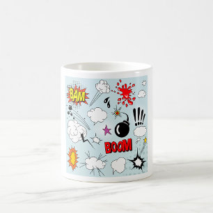 Caneca De Café Comic - Símbolos Mug