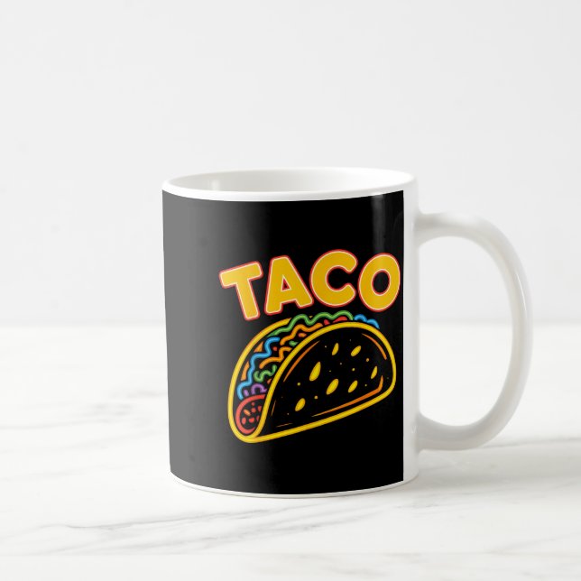 Caneca De Café Comida mexicana taco  (Direita)