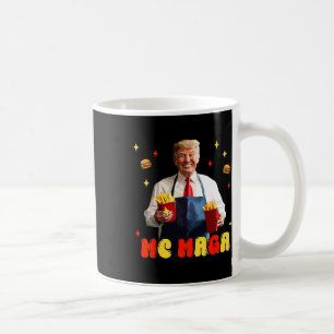 Caneca De Café Comida Rápida Trump Mc Mega Fritas Engraçado