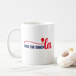 Caneca De Café Comma la & Coach | Kamala Harris Coach