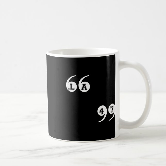 Caneca De Café Comma La Kamala Harris 47 (Direita)