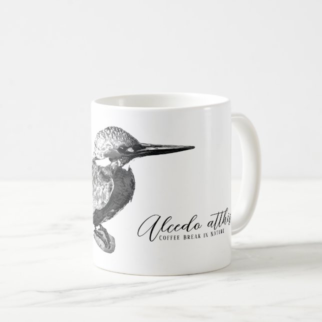 Caneca De Café Common kingfisher (Frente Esquerda)