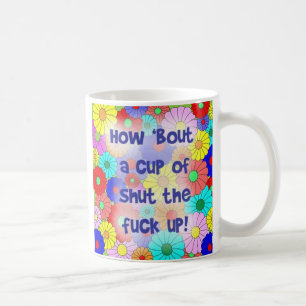 Caneca De Café Como ataque um o copo de STFU?