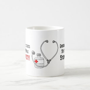 Caneca De Café Como doutores Resposta a sua emergência