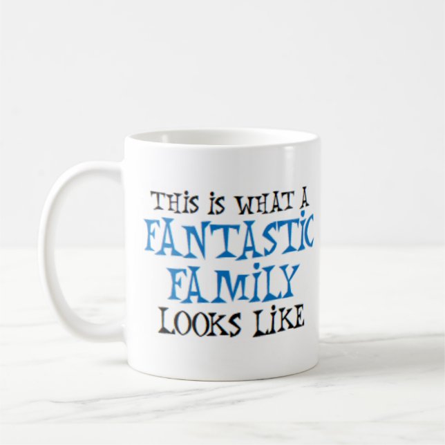 Caneca De Café como é uma família fantástica (Esquerda)