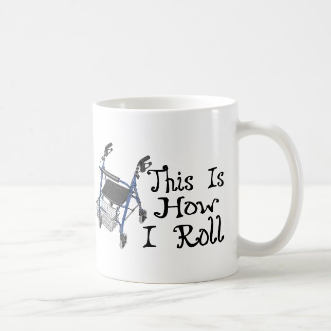 Caneca De Café Como eu rolo o caminhante (Direita)