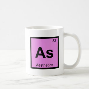 Caneca De Café Como - Filosofia da Estética Química Símbolo