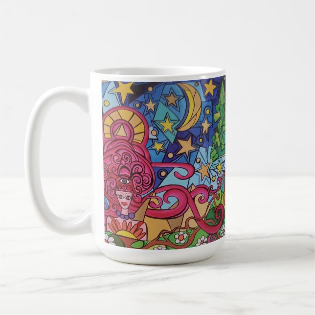 Caneca De Café Como meus jardins crescerão? (Esquerda)