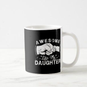 Caneca De Café Como Minha Filha Oferece Aos Homens Um Pai Engraça