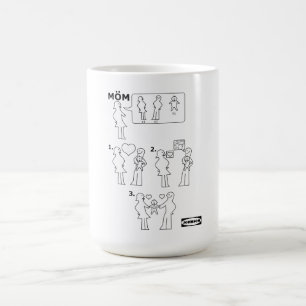 Caneca De Café Como montar uma instrução de mãe adotiva