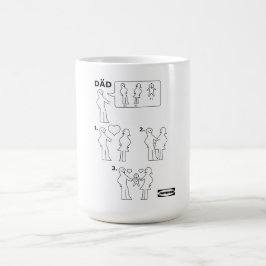 Caneca De Café Como montar uma instrução de Pai