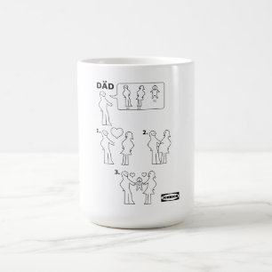 Caneca De Café Como montar uma instrução de Pai
