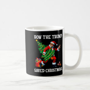 Caneca De Café Como O Trump Salvou O Natal Divertido Trump Natal