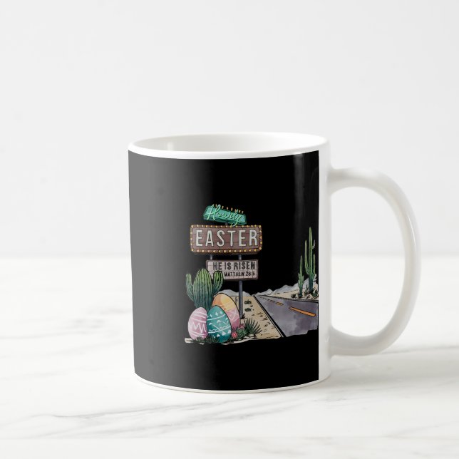 Caneca De Café Como Páscoa Ele Está Risen (Direita)