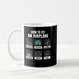 Caneca De Café Como pilotar uma companhia aérea comercial de avia