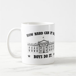 Caneca De Café Como pode ser duro? Garotos fazem isso