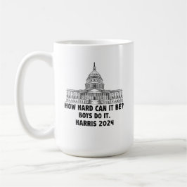 Caneca De Café Como pode ser Duro? Rapazes, Kamala Harris 2024