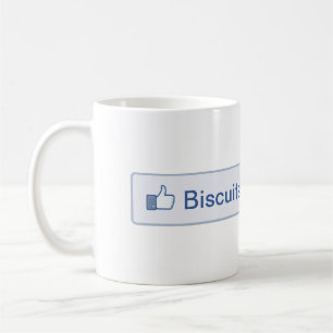 Caneca De Café Como Presente de Bolachas