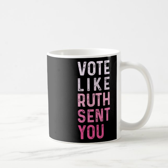 Caneca De Café Como Ruth Mandou Você Dizer Mulheres Americanas En (Direita)