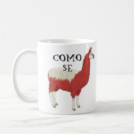Caneca De Café Como Se Llama Mug com imagem de lama