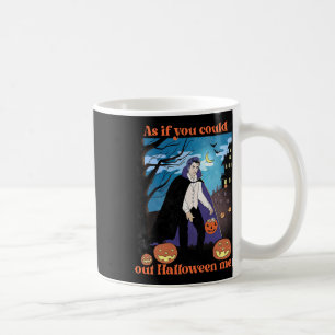 Caneca De Café Como Se Pudesse Sair Do Halloween Eu Dia de as Bru