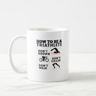 Caneca De Café Como ser um Triathlon de Triathlete