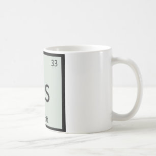 Caneca De Café Como - Tabela Periódica da Química Esportiva Airso