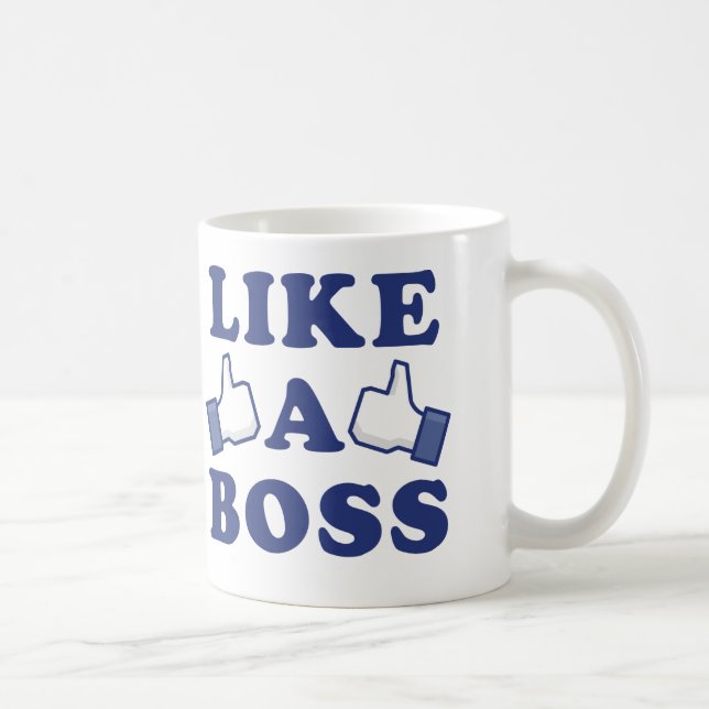 Caneca De Café Como um CHEFE!!! (Direita)