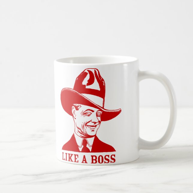 Caneca De Café "Como Um Chefe" Coffee Mug (Direita)