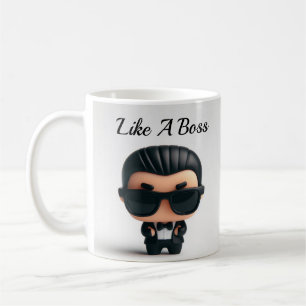 Caneca De Café Como Um Chefe Personalizado Cãibra/Café Maçã/Prese