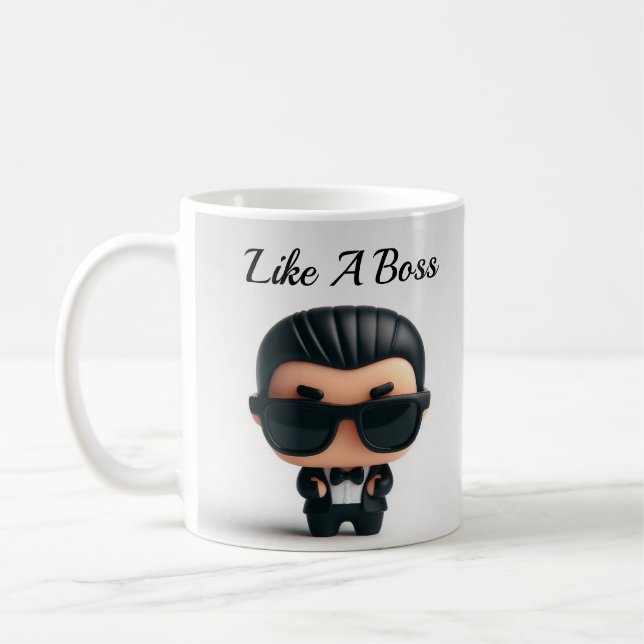 Caneca De Café Como Um Chefe Personalizado Cãibra/Café Maçã/Prese (Esquerda)
