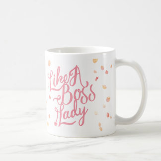 Caneca De Café Como uma dama do chefe pela oliva picada