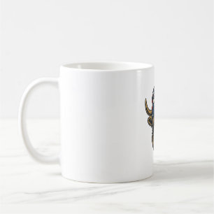 Caneca De Café Como vai Vaca Highland Patriótica Desenho Ocidenta