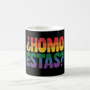 Caneca De Café Como Você Está Funny Espanhol Mexicano Aliado Gay 