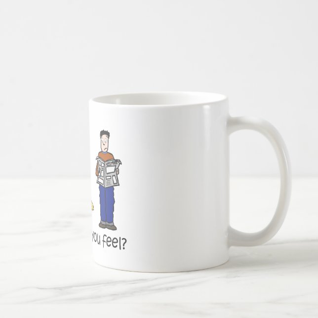 Caneca De Café Como você sentiria (Direita)